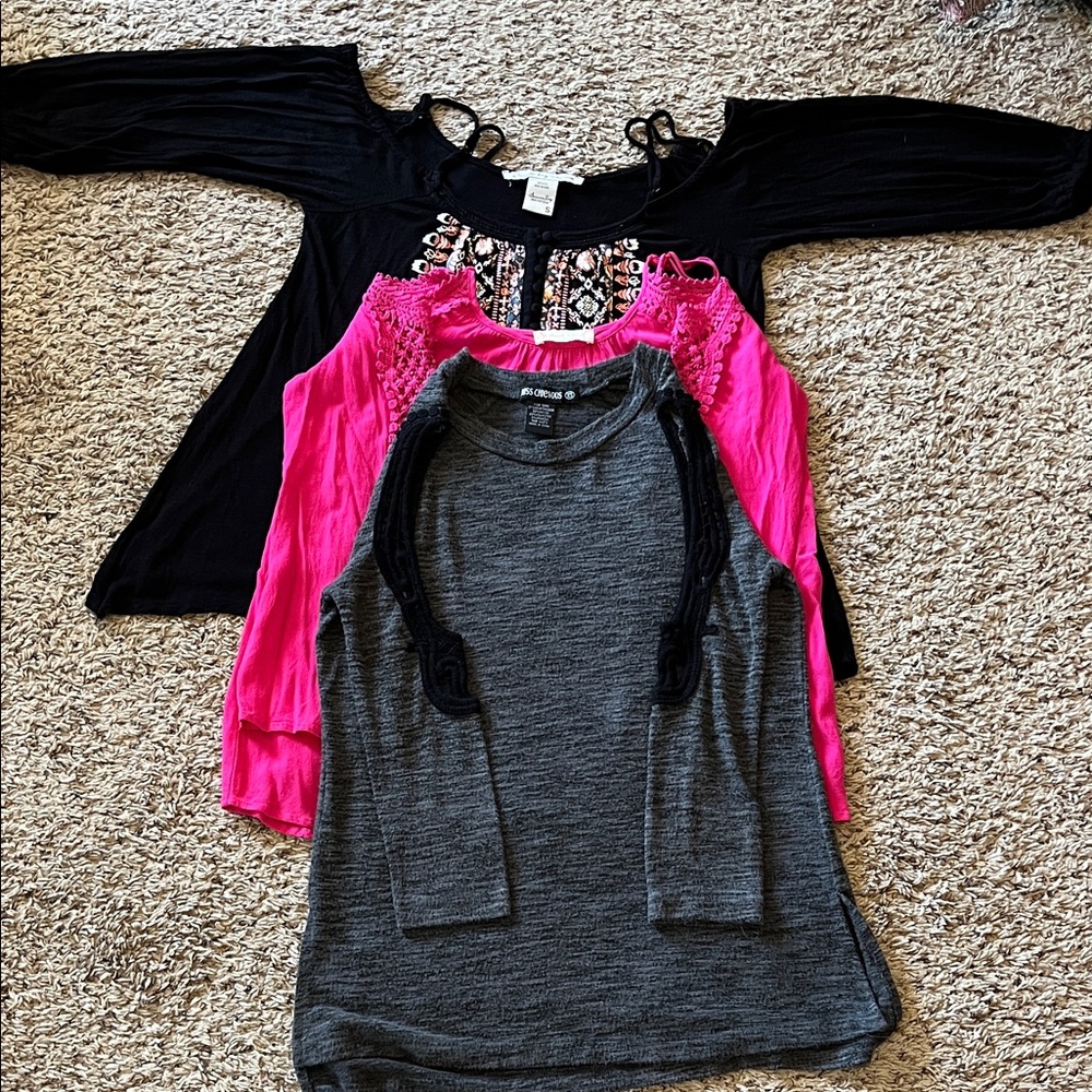 Junior's Tops Bundle-Various Brands- XS/S